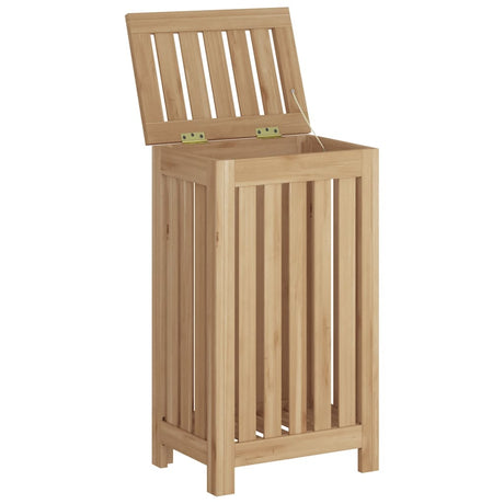 Vidaxl vaskeri kurv 35x25x60 cm solid teak