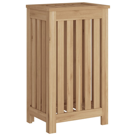 Vidaxl vaskeri kurv 35x25x60 cm solid teak