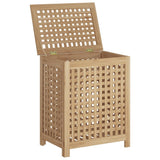 Vidaxl vaskeri kurv 50x35x60 cm solid teak