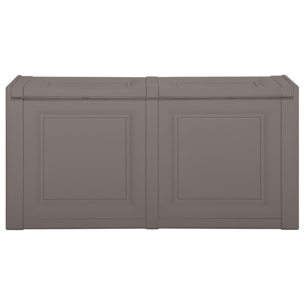 Vidaxl Pushion Box 85 L 86x40x42 cm grå