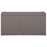 Vidaxl Pushion Box 85 L 86x40x42 cm grå