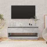 Vidaxl tv-meubel 102x41x44 cm bewerkt hout betongrijs