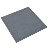 Vidaxl Valtfliser 12 St 50x50x3 cm gummi grå