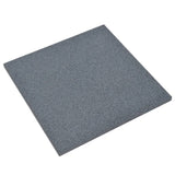Vidaxl Valtfliser 18 St 50x50x3 cm gummi grå
