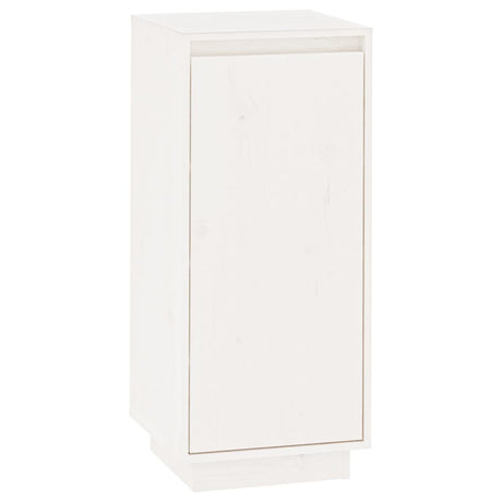 Vidaxl Shoe Cabinet 35x35x80 cm Solid Pine White