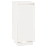 Vidaxl Shoe Cabinet 35x35x80 cm Solid Pine White