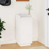 Vidaxl Shoe Cabinet 35x35x80 cm Solid Pine White