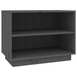 Vidaxl Shoe Cabinet 60x34x45 cm Solid fyrretræ