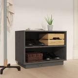 Vidaxl Shoe Cabinet 60x34x45 cm Solid fyrretræ