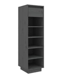 Vidaxl Shoe Cabinet 30x34x105 cm Solid fyrretræ