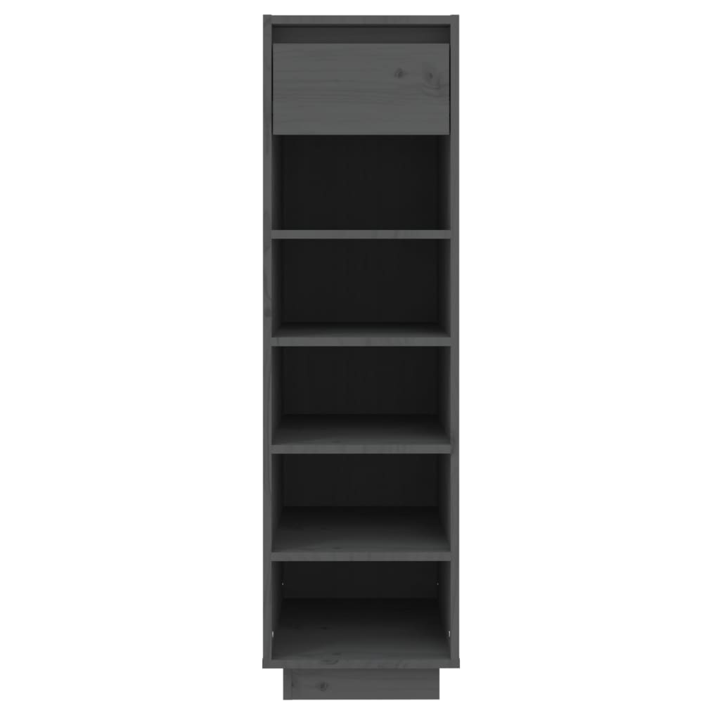 Vidaxl Shoe Cabinet 30x34x105 cm Solid fyrretræ