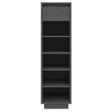 Vidaxl Shoe Cabinet 30x34x105 cm Solid fyrretræ