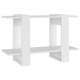Vidaxl boekenkast kamerscherm 80x30x51 cm wit
