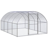 Vidaxl Chicken Run 3x4x2 M Galvaniseret stål