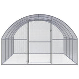 Vidaxl Chicken Run 3x4x2 M Galvaniseret stål
