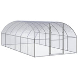 Vidaxl Chicken Run 3x6x2 M Galvaniseret stål