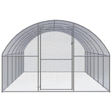 Vidaxl Chicken Run 3x6x2 M Galvaniseret stål
