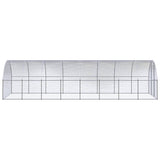 Vidaxl Chicken Run 3x8x2 M Galvaniseret stål