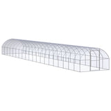 VidaXL hønsegård 3x20x2 m galvaniseret stål