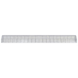 VidaXL hønsegård 3x20x2 m galvaniseret stål