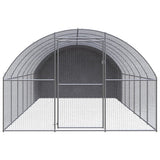 Vidaxl Chicken Run 3x8x2 M Galvaniseret stål