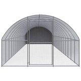Vidaxl Chicken Coop 3x16x2 M Galvaniseret stål