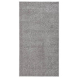 Vidaxl Rug Kortpolig 80x150 cm grå