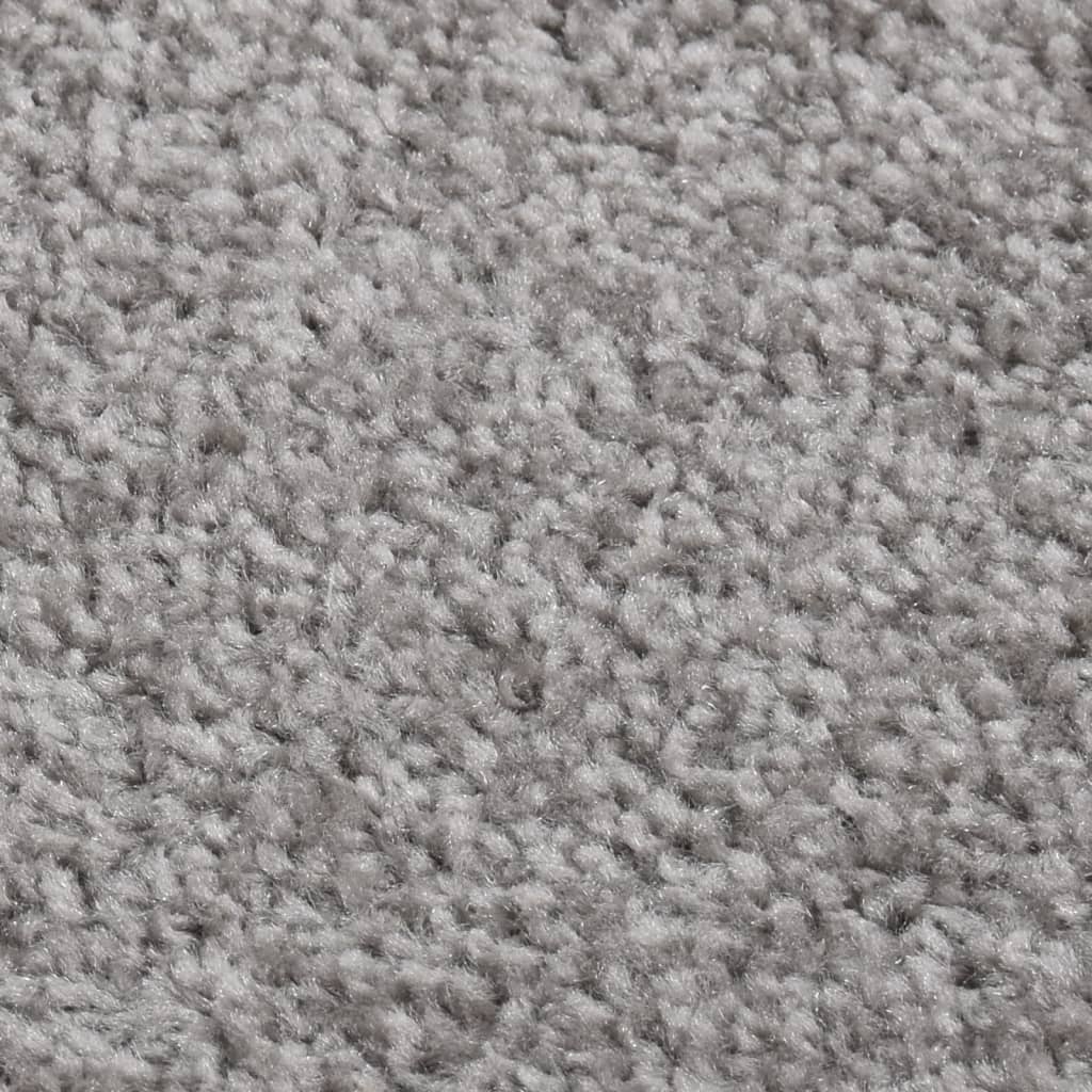Vidaxl Rug Kortpolig 120x170 cm grå