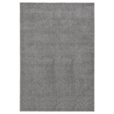 Vidaxl Rug Kortpolig 160x230 cm grå
