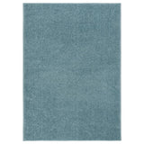 Vidaxl Rug Kortpolig 120x170 cm blå