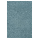 Vidaxl Rug Kortpolig 200x290 cm blå