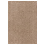 Vidaxl Rug Kortpolig 200x290 cm brun