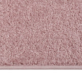 Vidaxl Rug Kortpolig 80x150 cm lyserød