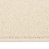 Vidaxl Rug Kortpolig 80x150 cm creme -farvet