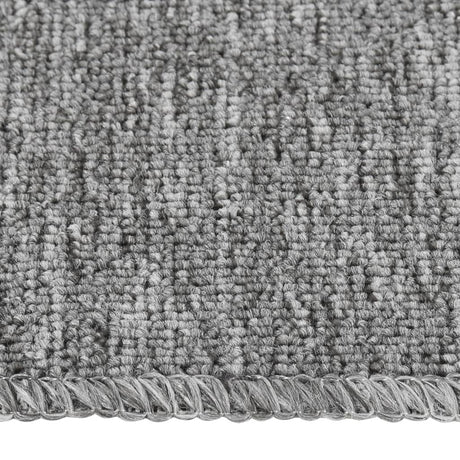 Vidaxl Stair Mats 15 St Anti-Slip rektangulær 75x20 cm grå