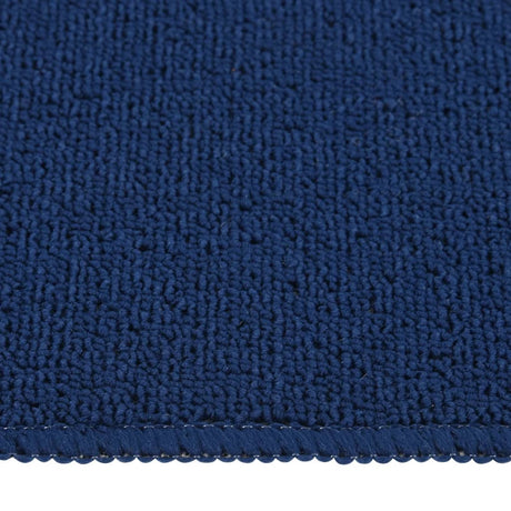 Vidaxl Stair Mats 15 St Anti-Slip Rectangular 75X20 CM Navy Blue