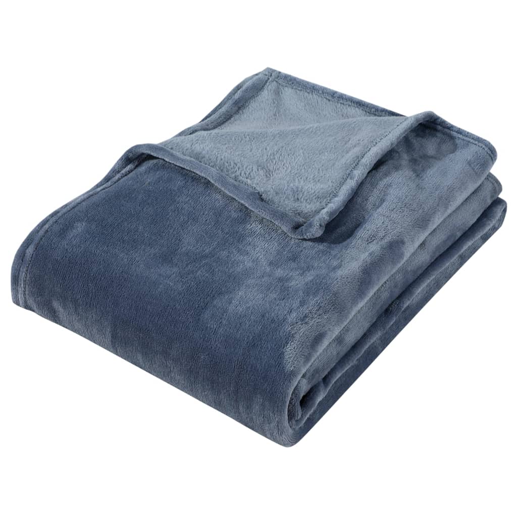 Vidaxl tæppe 130x170 cm polyester ultimativ grå