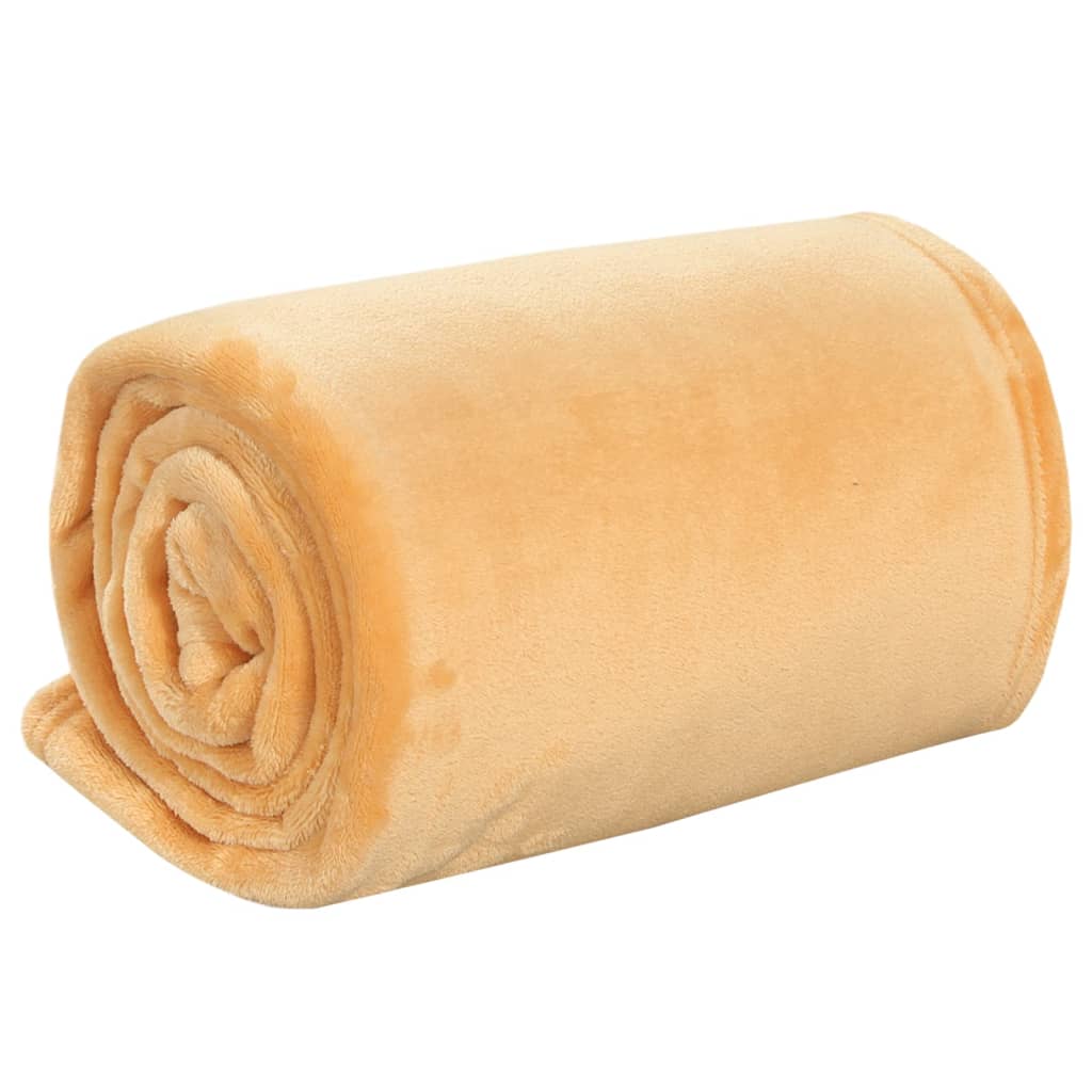 Vidaxl tæppe 130x170 cm polyester ørken tåge