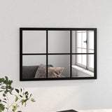Vidaxl Wall Mirror 60x40 cm metal sort