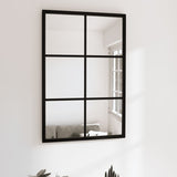 Vidaxl Wall Mirror 60x40 cm metal sort