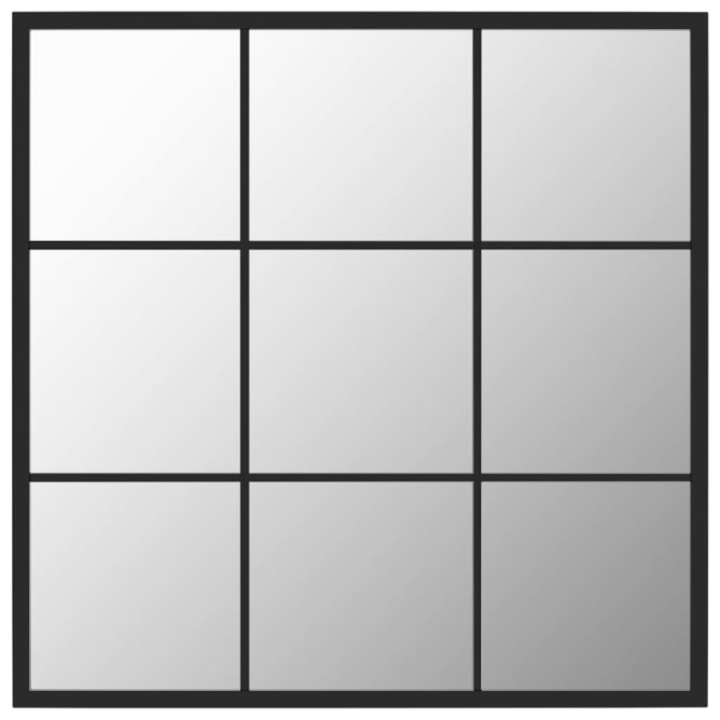 Vidaxl Wall Mirror 60x60 cm metal sort