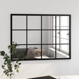 Vidaxl Wall Mirror 80x60 cm metal sort