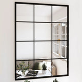 Vidaxl Wall Mirror 80x60 cm metal sort