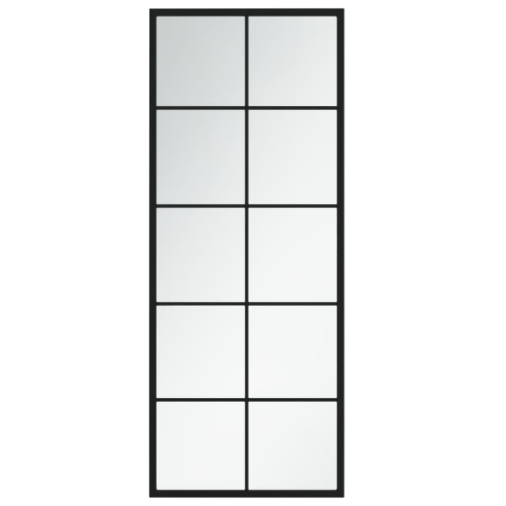 Vidaxl Wall Mirror 100x40 cm metal sort