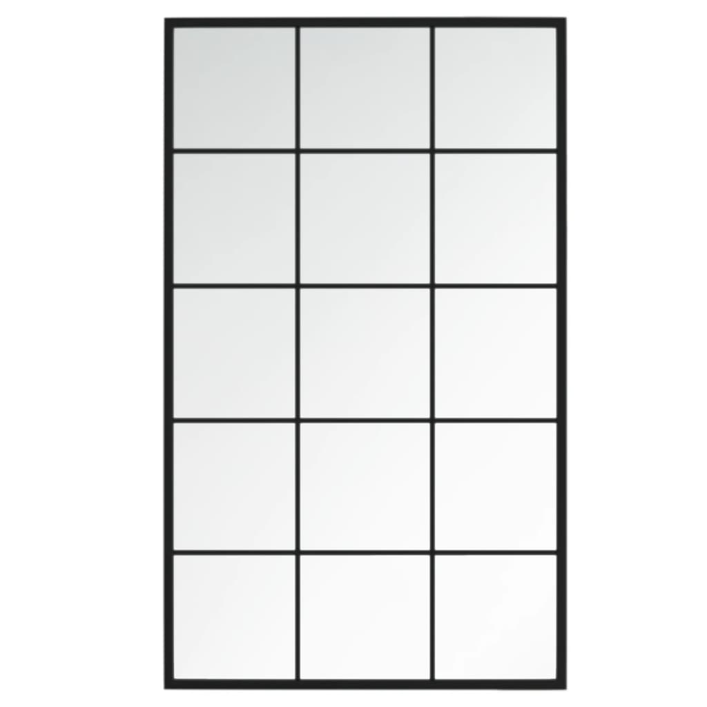 Vidaxl Wall Mirror 100x60 cm metal sort