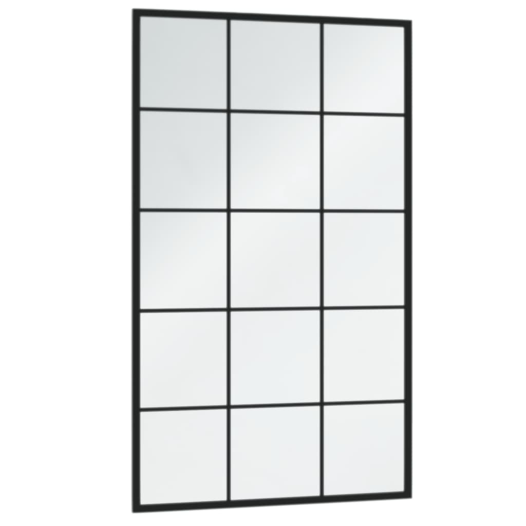 Vidaxl Wall Mirror 100x60 cm metal sort