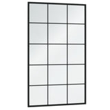 Vidaxl Wall Mirror 100x60 cm metal sort