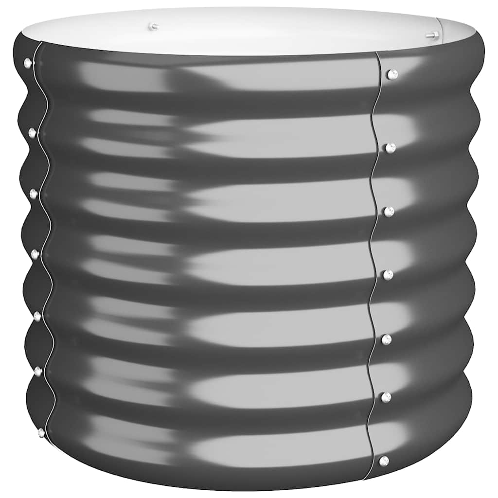Vidaxx plantekasse 40x40x36 cm galvaniseret stål antracit