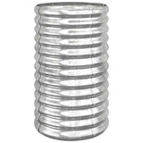 Vidaxx plantekasse 40x40x68 cm galvaniseret stål sølvfarvet