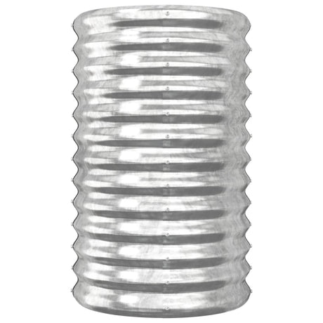 Vidaxx plantekasse 40x40x68 cm galvaniseret stål sølvfarvet